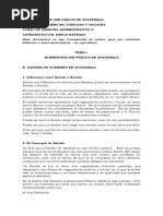 Tema I Administracion Publica de Guatemala-Sistema de Gobierno