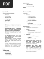 Classification of Safeguards