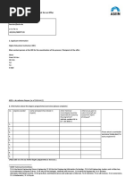 ASIIN Accreditation Request