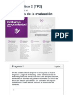 Evaluación - Trabajo Práctico 2 (TP2) 76.67%