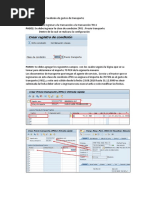 Configuración de Condición de Gastos de Transporte