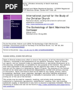 International Journal For The Study of The Christian Church