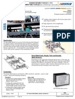 Conveyor Belt Scale /// Sbs (Smart Belt Scale)