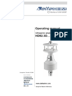 English: Operating Manual HD52.3D Series