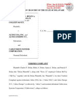 Dolan Et Al. v. Altice USA Inc. Et Al. - Verified Complaint