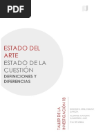 Estado Del Arte - Estado de La Cuestión