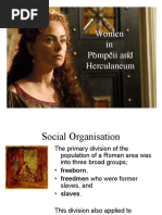 Women in Pompeii