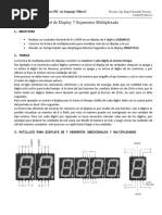 P03 Control de Display de 7 Segmentos Multiplexado