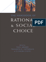 Anand, Pattanaik, Puppe-The Handbook of Rational and Social Choice (2009) PDF