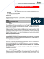 M01.especificaciones Tecnicas Chillajara PDF