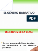 Clase Nro. 8 Género Narrativo + Esq. Quinario