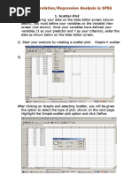 Basic Correlation and Regression