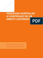 Pedagogia Hospitalar: A Construção de Um Direito Legitimado