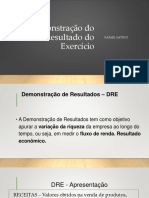 Demonstração Do Resultado Do Exercício