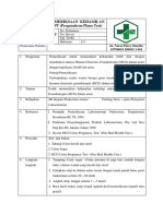 Sop Plano Test