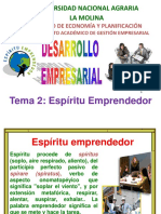 Espíritu Emprendedor