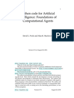 Python Code For Artificial Intelligence: Foundations of Computational Agents