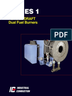 Series 1: Forced Draft Dual Fuel Burners