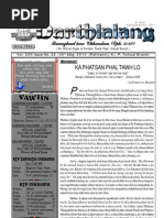 Ka Phatsan Phal Tawh Lo: Vol. XXX Issue No. 22: 30 May, 2010 (Pathianni), K. - .P, Tuikual Branch