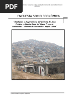 Informe 3 Encuesta Socioeconomica - Pachacutec