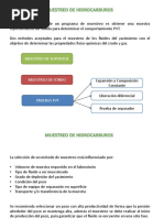 Muestreo de Hidrocarburos