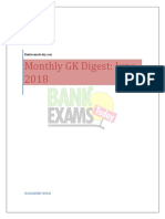 Monthly GK Digest June 2018 PDF