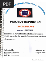 Accounts Project Class XII CBSE