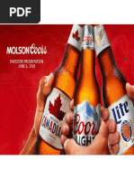 TAP Molson Coors Ny Investor Deck Final 2018