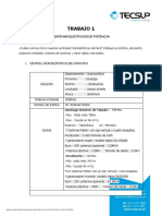 TRABAJO 1 Sistemas Eléctricos de Potencia eMOOC