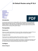 ISP Failover With Default Routes Using I