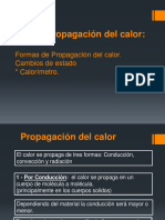 ## Calor - Ley de Propagacion Del Calor