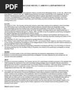 G.R. No. 199082 July 23, 2013 JOSE MIGUEL T. ARROYO vs. DEPARTMENT OF Justice