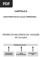 Cap 6 - Caracteristicas Do Consultor Empresarial