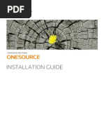 TR ONESOURCE Installation Guide