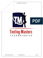 Latest-Selenium Testing Masters PDF