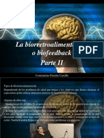 Constantino Parente Castillo - La Biorretroalimentación o Biofeedback, Parte II