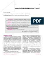 An Overview of Emergency Ultrasound in The United States: Jeremy A. Michalke