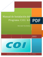 Manual de Instalación y Catalogo de Cuentas C.O.I. 6.0