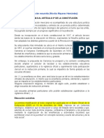 Resumen Reformas Al Artículo 3º de La Constitución