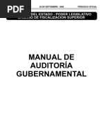 Manual de Auditoría Gubernamental PDF