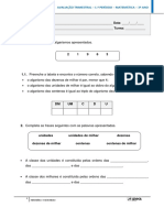 3º Ano - Matemática - 1º Período