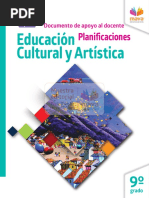 Educación Cultural y Artística 9no EGB Muestra