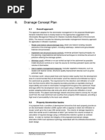 Drainage Concept Plan: 6.1 Overall Approach