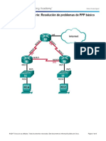 2.4.1.5 Lab - Troubleshooting Basic PPP With Authentication