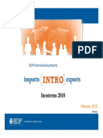 Incoterms 2010 Incoterms 2010: February, 2012