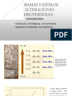 Estilos y Diagramas de Alteraciones Hidrotermales