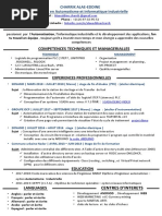 CV FR Automatisme