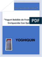 Proyecto de Innovacion Yogurt.