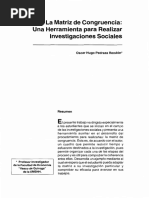 Dialnet LaMatrizDeCongruencia 5900518 PDF