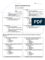 Figurative Language Unit Test